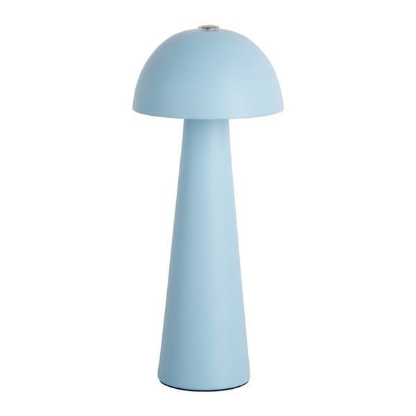 Svetlomodrá LED stolová lampa (výška  16,5 cm) Mini LED Dome – Leitmotiv