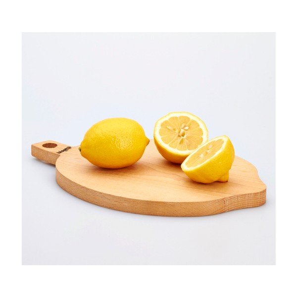 Buková doska na krájanie Bisetti Lemon, 21 × 34 cm-image-1