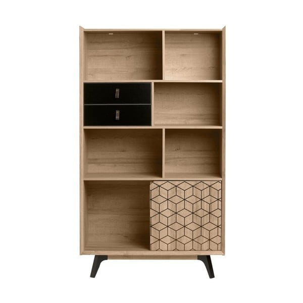 Knižnica v dekóre dubového dreva Marckeric Ceilan-image-3