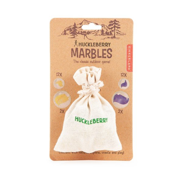 Sada 24 sklenených guľôčok na hranie Kikkerland Huckleberry-image-3