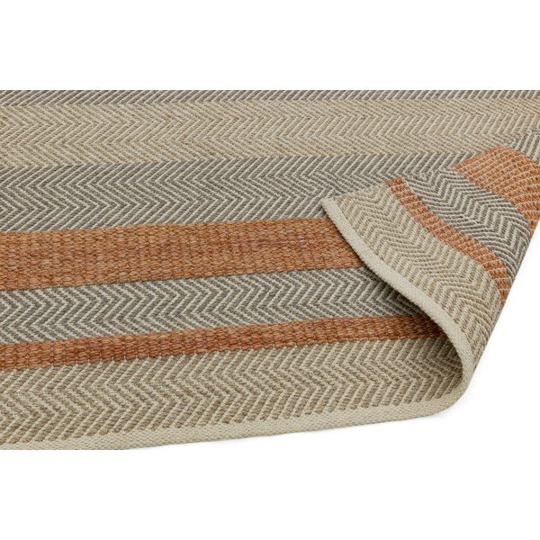 Hnedo-oranžový koberec Asiatic Carpets Fields, 160 x 230 cm-image-1