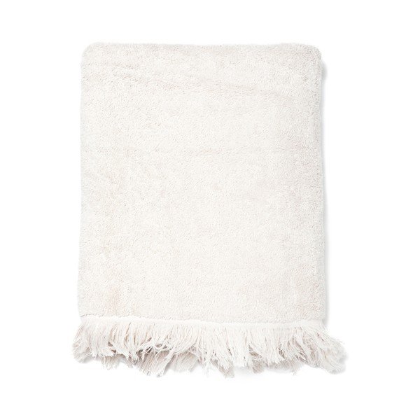 Súprava 2 krémovobielych uterákov a 2 osušiek zo 100% bavlny Bonami Selection, 50 × 90 + 70 × 140 cm-image-1