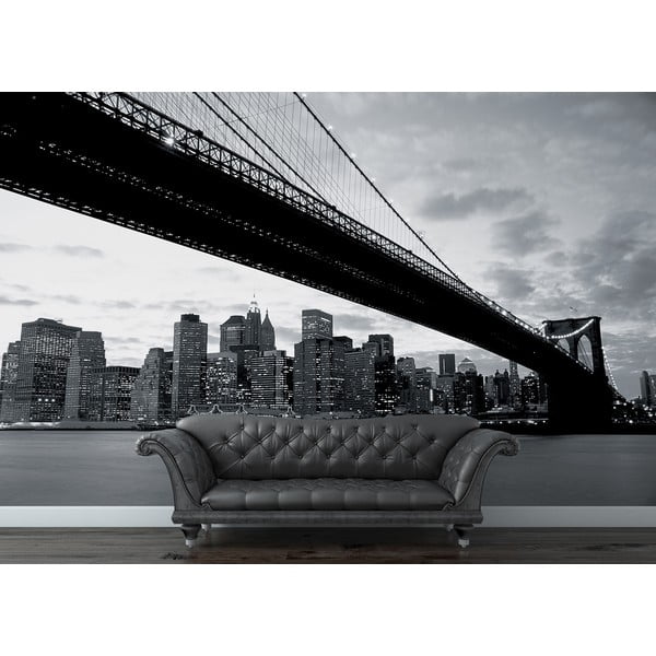 Veľkoformátová tapeta NY a Brooklynský most, 315x232 cm 