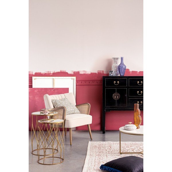 Béžové zamatové kreslo Virna – Bizzotto-image-1