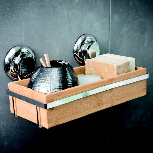 Bambusový držiak na kúpeľňové doplnky Compactor Spa-image-2