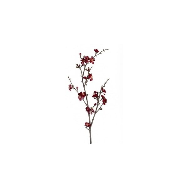 Umelý kvet Tmavočervená vetva