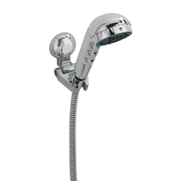 Polohovateľný držiak bez nutnosti vŕtania na sprchovú hadicu Wenko Magic-Loc Fiorina-image-2