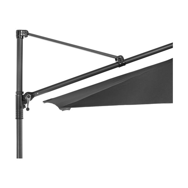 Tmavosivý slnečník ø 300 cm Roja - Rojaplast-image-2