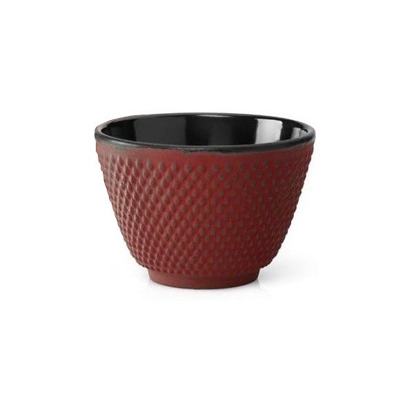 Sada 2 červených liatinových hrnčekov Bredemeijer Xilin, ⌀ 7,8 cm-image-2