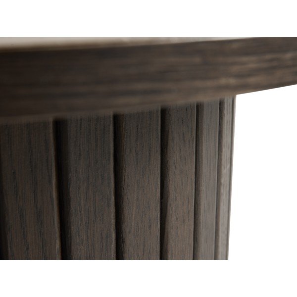 Okrúhly odkladací stolík s keramickou doskou ø 50 cm Enna – Unique Furniture-image-3
