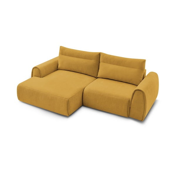 Okrovožltá rohová pohovka Aden – Bobochic Paris-image-3