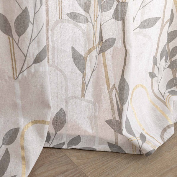 Sivý záves 140x240 cm Roseris – douceur d'intérieur-image-4