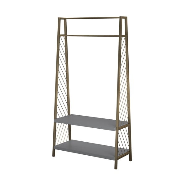 Súprava do predsiene v sivo-zlatej farbe CosmoLiving by Cosmopolitan Brielle-image-3