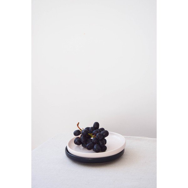 Čierny kameninový dezertný tanier ÅOOMI Luna, ø 17 cm-image-4