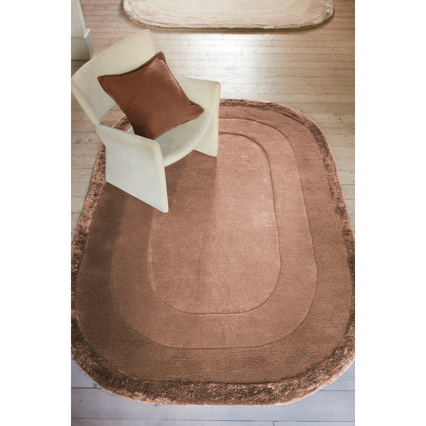 Ručne tkaný koberec s prímesou vlny v tehlovej farbe 160x230 cm Halo – Asiatic Carpets-image-2