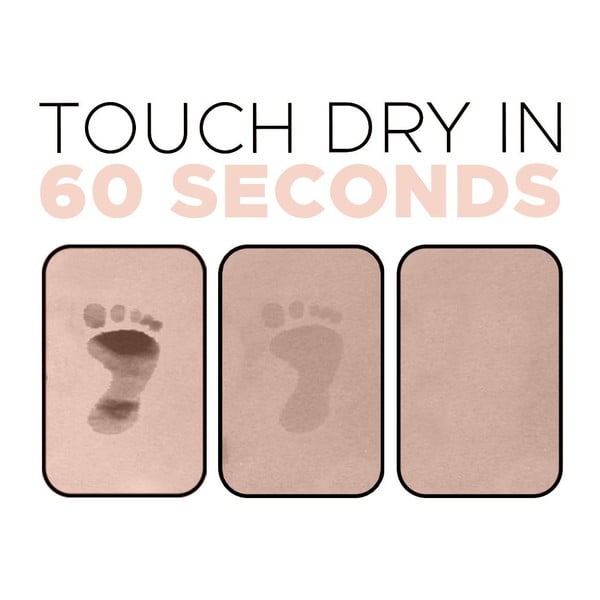 Svetloružová kúpeľňová predložka z kremeliny 39x60 cm Floral Lines – Artsy Doormats-image-4