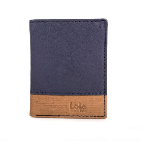Kožená peňaženka Lois Blue, 8,5x10,5 cm