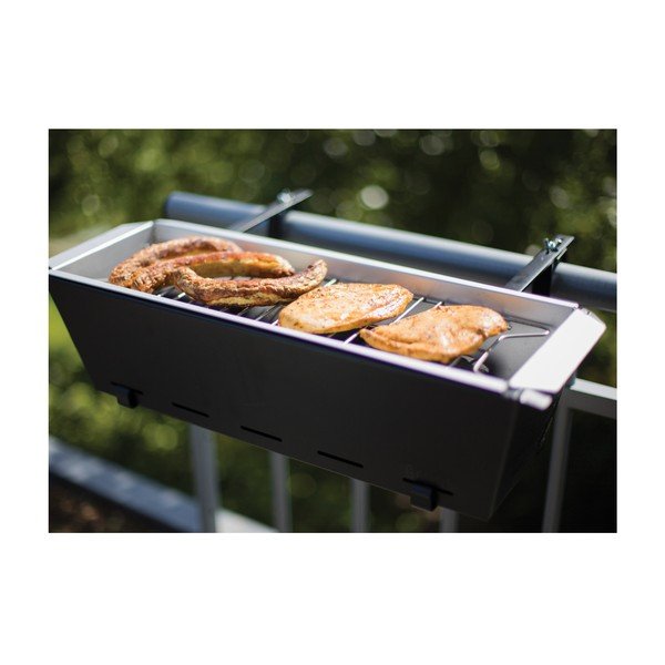 Závesný gril na zábradlie balkóna Esschert Design BBQ-image-1