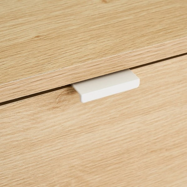 Vysoká komoda v dekore brezy v prírodnej farbe 60x97,5 cm – Casa Selección-image-1