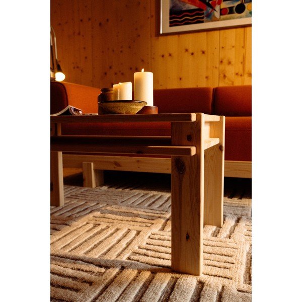Konferenčný stolík z borovicového dreva v svetlo prírodnej farbe 50x80 cm Tuck – Karup-image-1