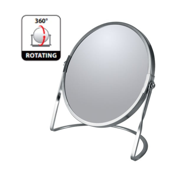 Kozmetické zväčšovacie zrkadlo (zväčšenie 5x) ø 18 cm Akira – Spirella-image-3