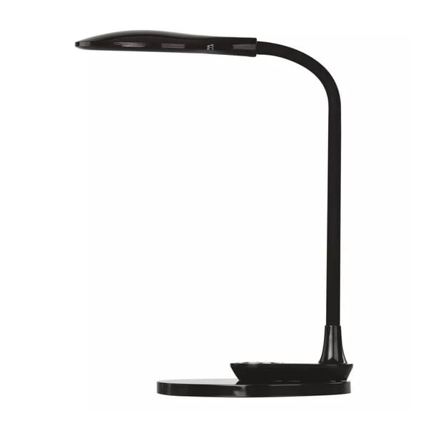 Čierna LED stmievateľná stolová lampa (výška 30 cm) Ruby - EMOS
