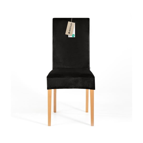 Čierny napínací poťah na stoličku 48 cm Sento – Restilo