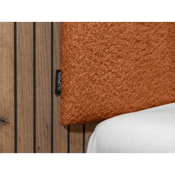 Oranžová dvojlôžková posteľ s roštom 140x190 cm Lior – Bobochic Paris-image-4