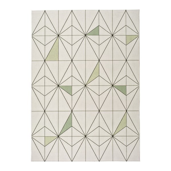 Biely koberec Universal Slate Blanco, 80 × 150 cm
