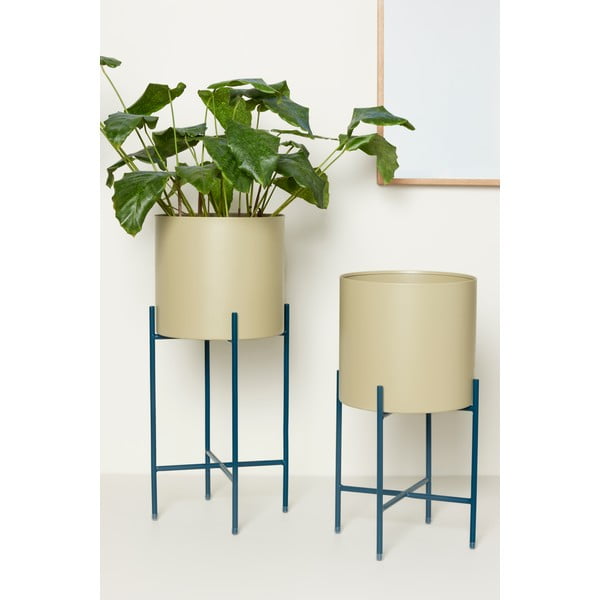 Kovové obaly na kvetináče v súprave 2 ks ø 25 cm Airy – Hübsch-image-1