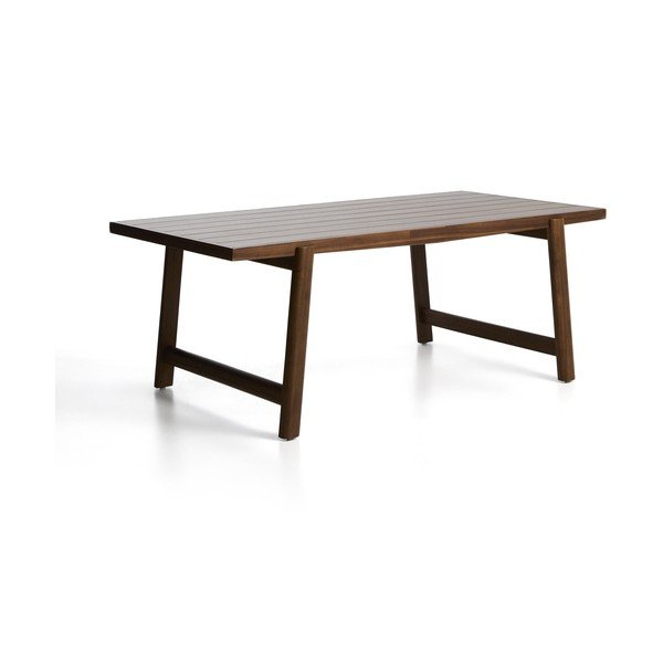 Záhradný jedálenský stôl s doskou z akácie 100x200 cm Itani – Kave Home