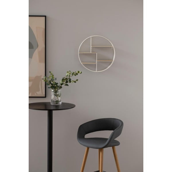 Nástenná polica Actona Darkenberg, ø 45 cm-image-1