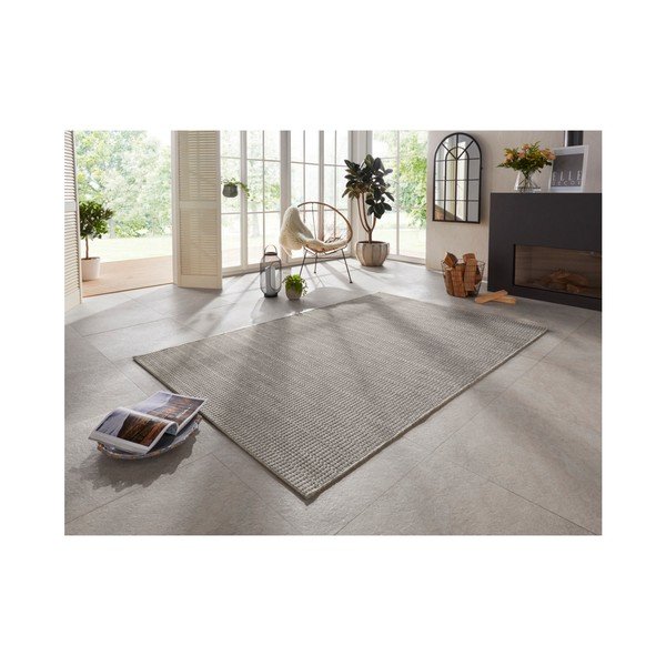 Sivý koberec vhodný aj do exteriéru Elle Decoration Brave Dreux, 160 × 230 cm-image-1
