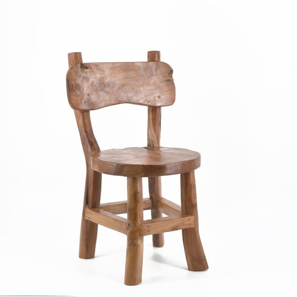 Detská stolička z teakového dreva Moycor Natural