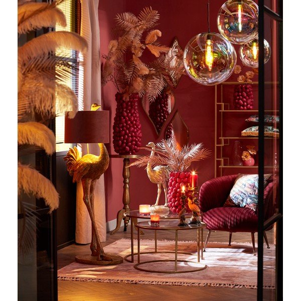 Závesné svietidlo so skleneným tienidlom ø 30 cm Medina – Light & Living-image-2