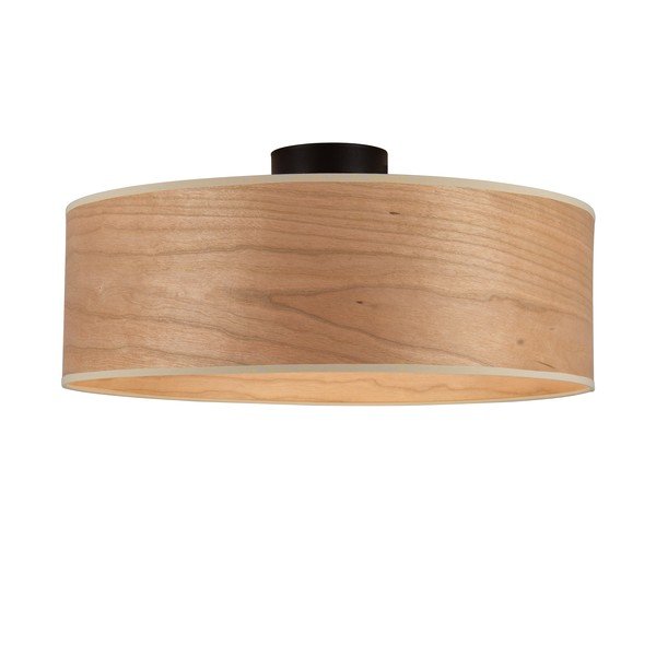 Stropné svietidlo s tienidlom z dreva čerešne Sotto Luce TSURI XL-image-1
