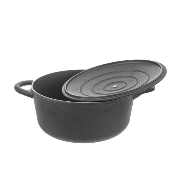 Liatinový hrniec s pokrievkou na indukciu 4 l LITINA – Orion-image-4