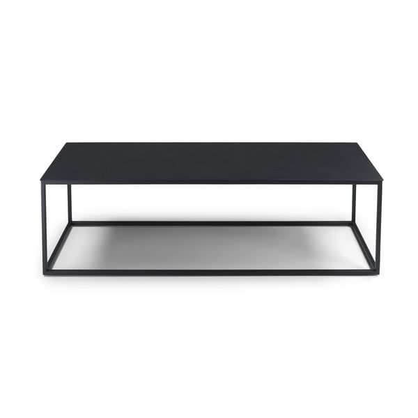 Čierny kovový konferenčný stolík 40x120 cm Store – Spinder Design