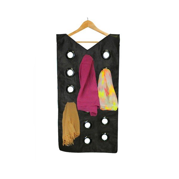 Závesný organizér na šatky JOCCA, 88 × 48 cm