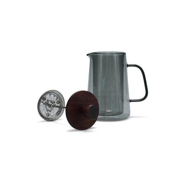 Sivá sklenená moka kanvička 350 ml Luma – S|P Collection-image-2
