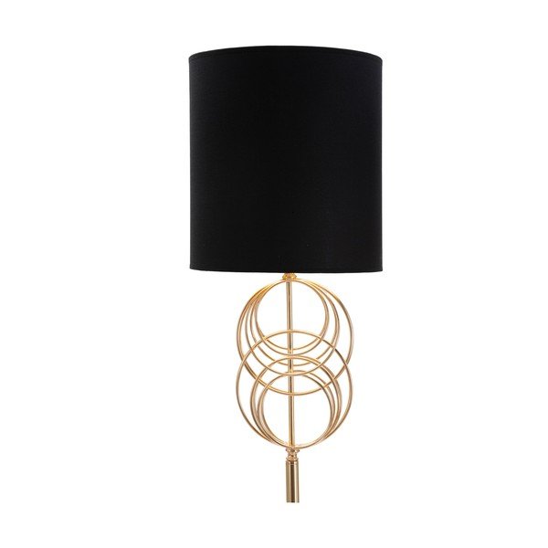 Čierna stojacia lampa Mauro Ferretti Circly-image-3