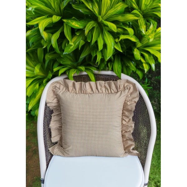 Bavlnená obliečka na vankúš 45x45 cm Ruffled – Mila Home-image-1