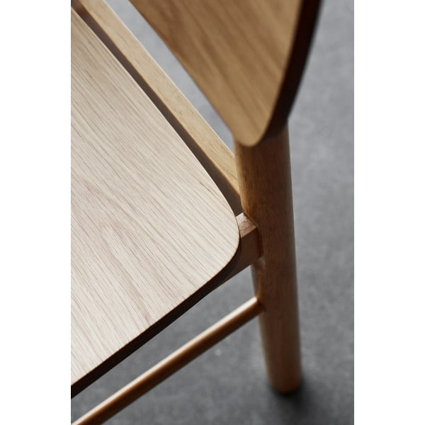 Barová stolička v prírodnej farbe (výška sedadla 74 cm) Barlow – Actona-image-4