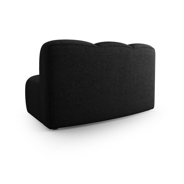 Čiernoantracitový modul pohovky (stredový diel) Lupine – Micadoni Home-image-3