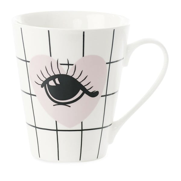 Porcelánový hrnček Miss Étoile Coffee Heart and Eye

