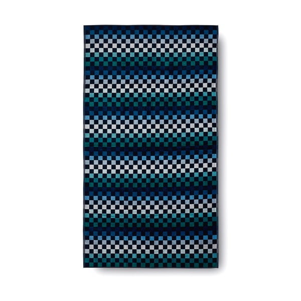 Osuška Squares Blue, 100x180 cm
