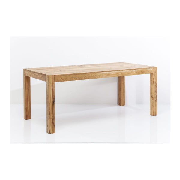 Jedálenský stôl z dubového dreva Kare Design Attento, 180 x 90 cm