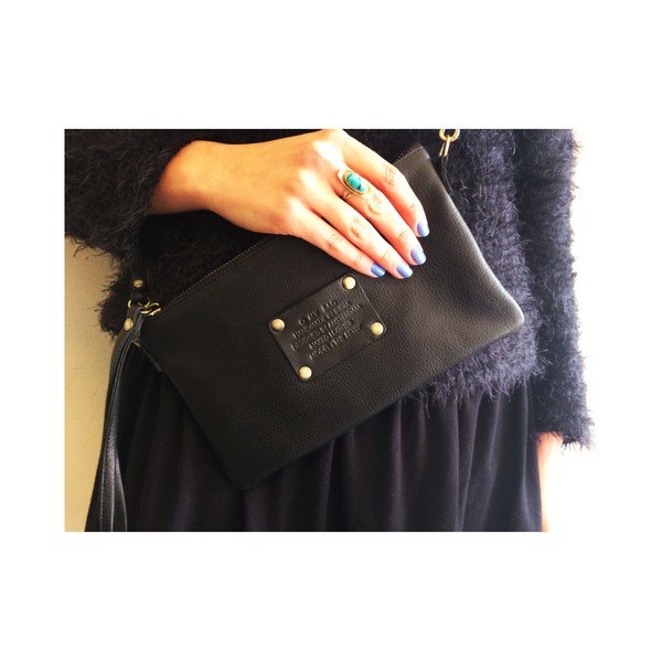 Čierna kožená kabelka O My Bag The Betsy-image-2