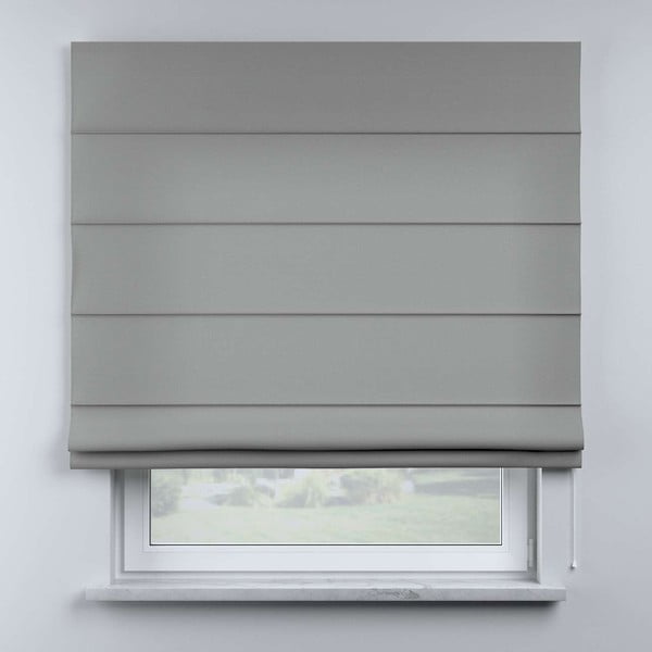 Sivá rímska roleta 170x160 cm Happiness - Yellow Tipi-image-1