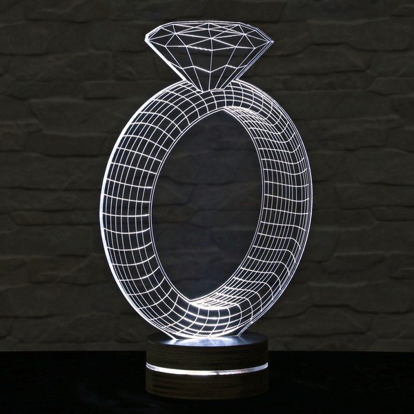 3D stolová lampa Ring-image-1